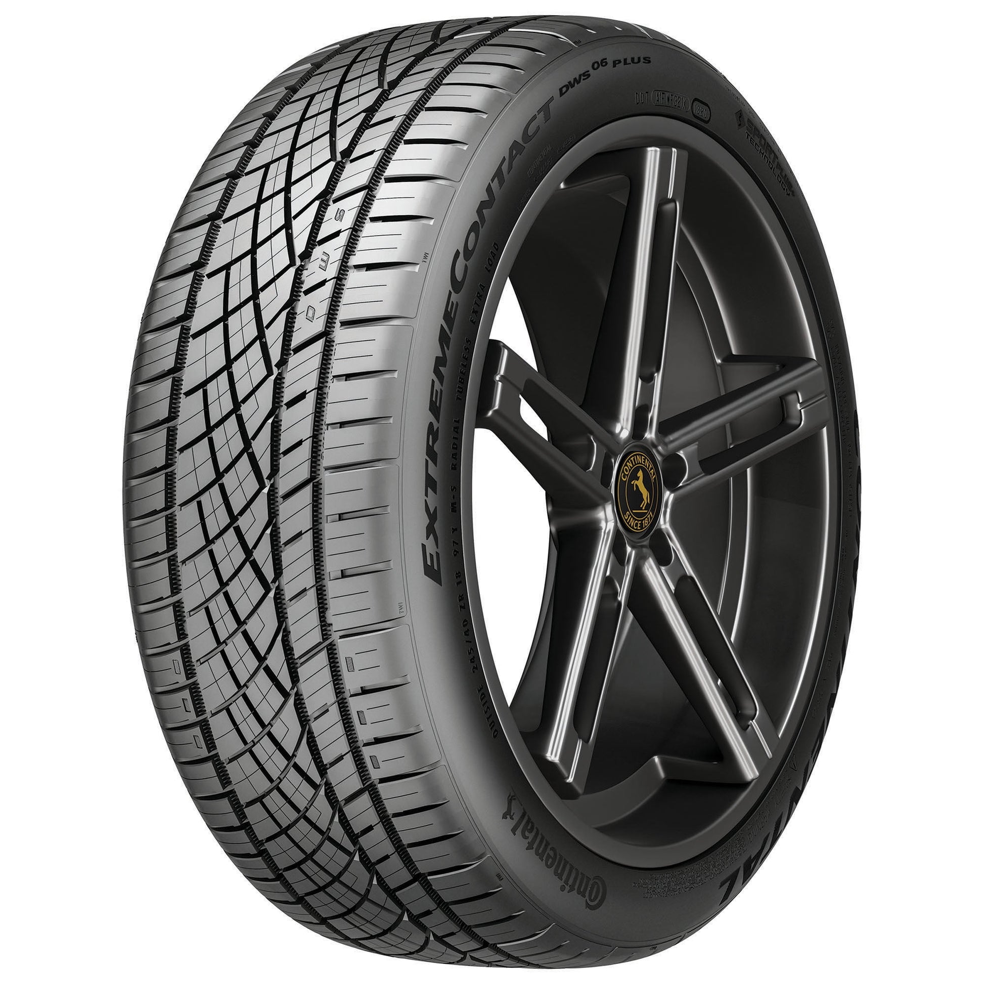 Continental ExtremeContact DWS06 PLUS UHP All Season 225/45ZR17 91W Passenger Tire