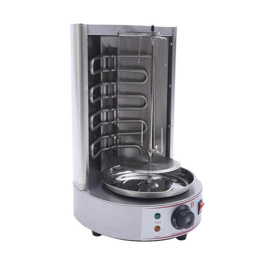 Dwellnix Vertical Electric Broiler Shawarma Machine Doner Kebab Gyros Rotisserie Grill