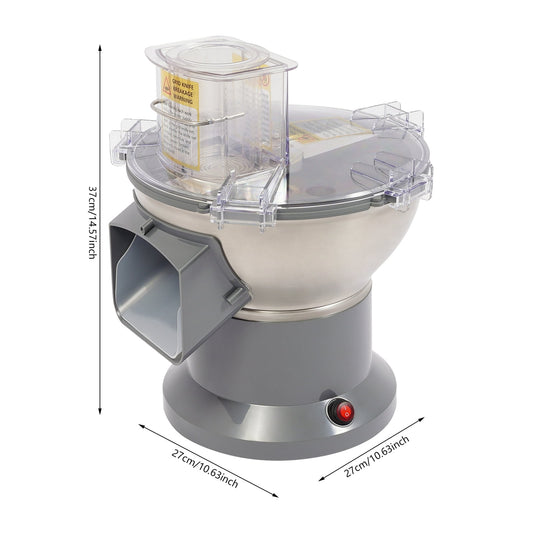 Electric 4-in-1 Vegetable Chopper, Multifunctional Vegetable Fruit Processor, Commercial Vegetable Dice Slice Shred Strip Cutter