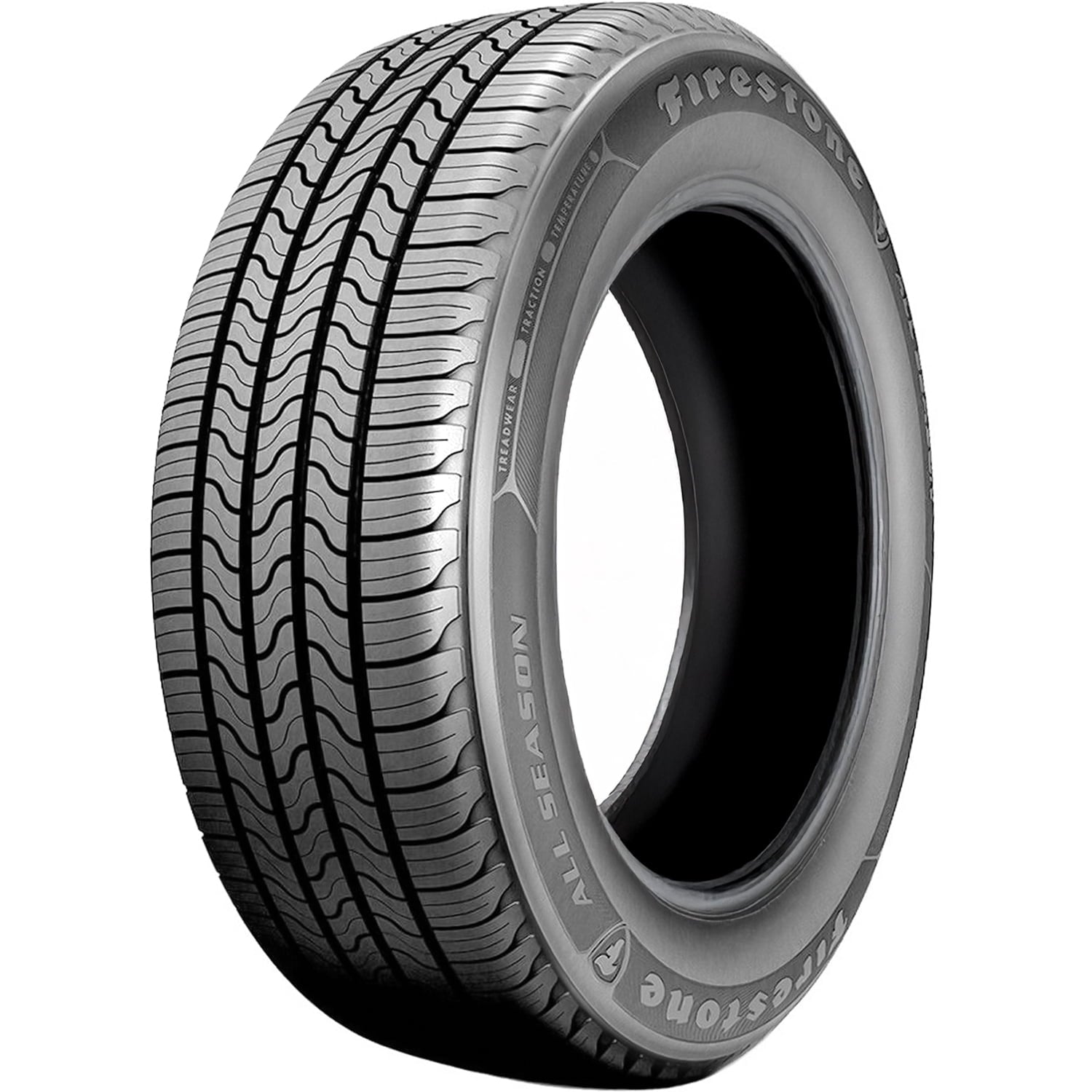 Firestone All Season 215/50R17 91H Tire Fits: 2012-18 Ford Focus Titanium, 2016-18 Honda Civic EX-T