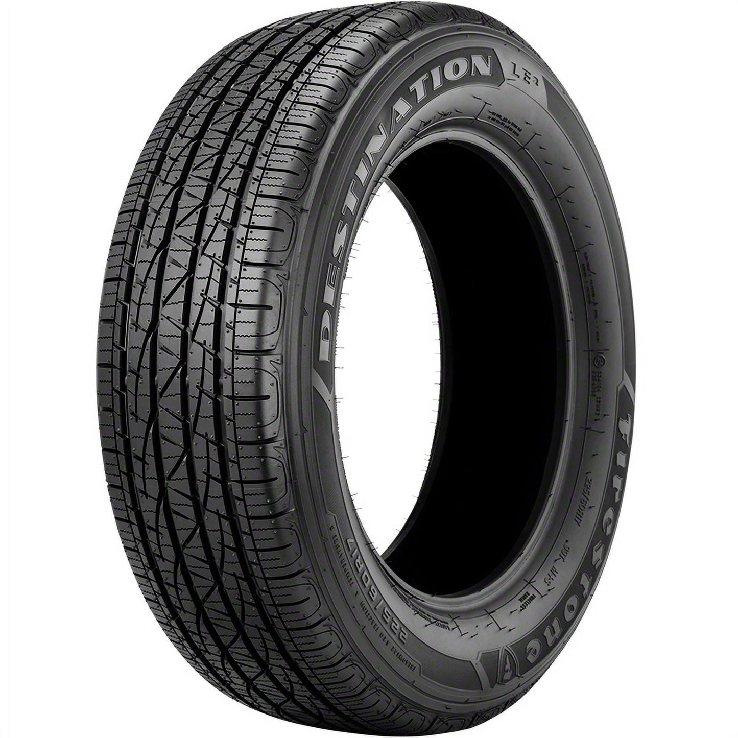 Firestone Destination LE2 All Season 245/60R18 105H Passenger Tire Fits: 2011-19 Ford Explorer XLT, 2016-21 Honda Pilot EX-L