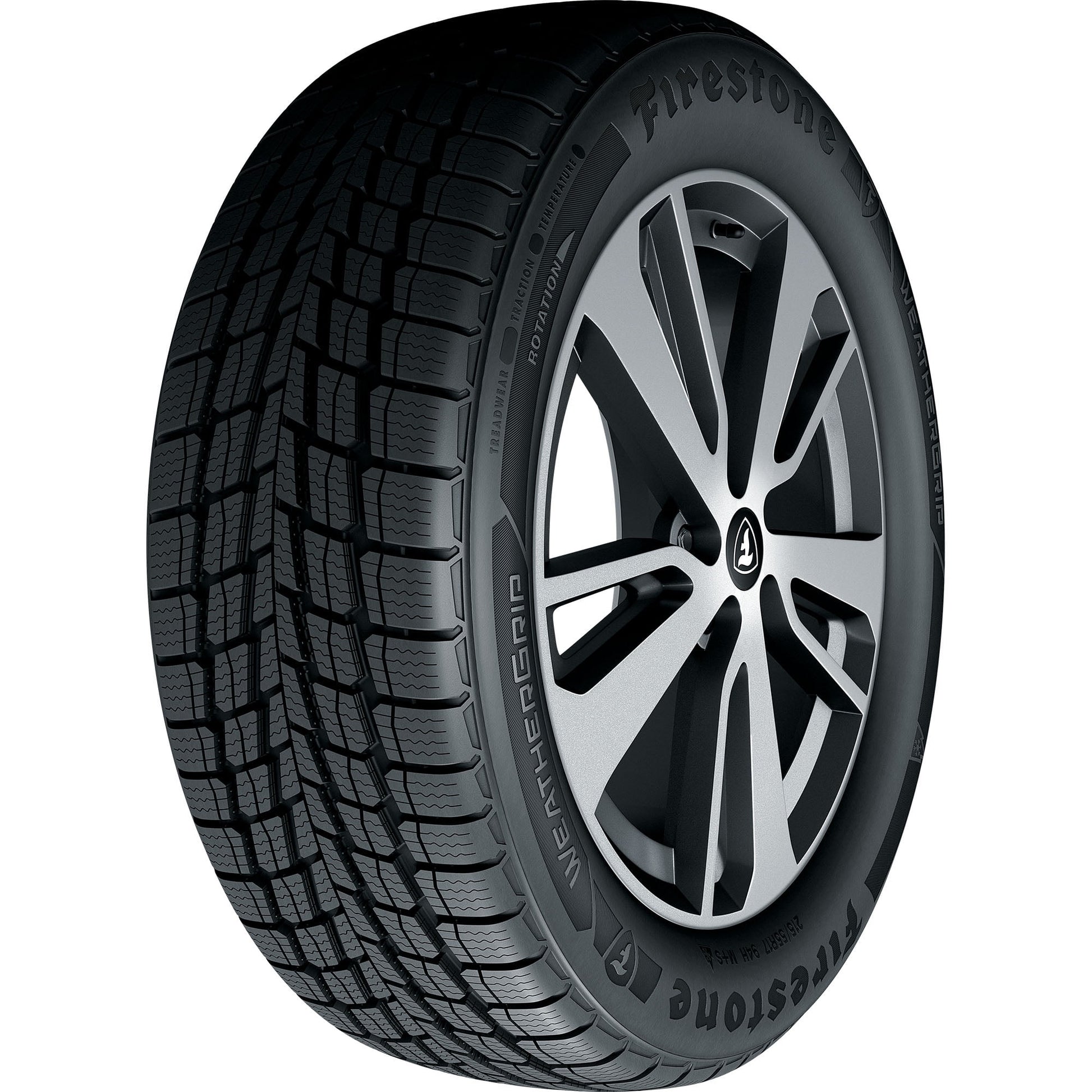 Firestone Weathergrip All Weather 225/65R17 102H Passenger Tire