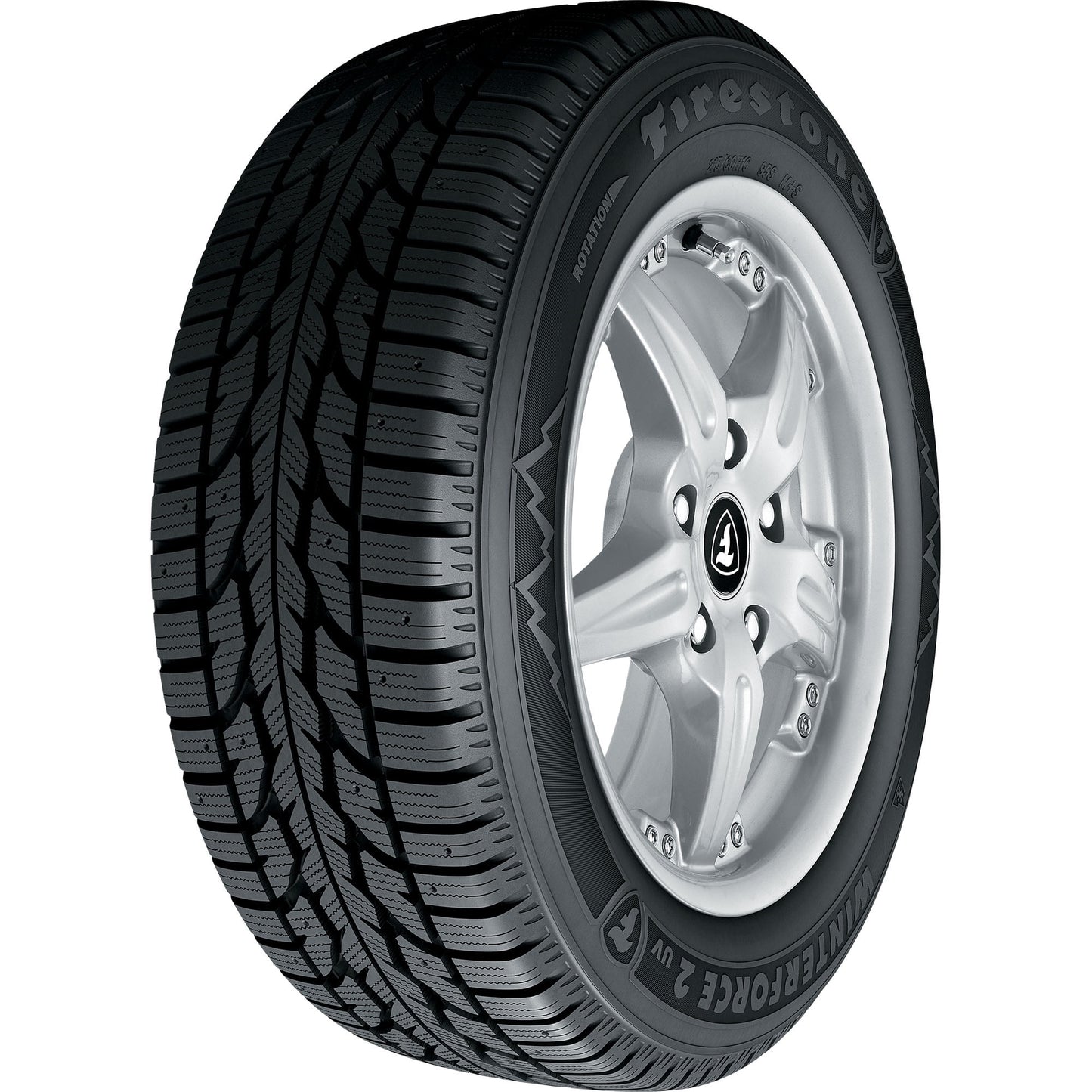Firestone Winterforce 2 UV Winter 245/70R17 108S Passenger Tire