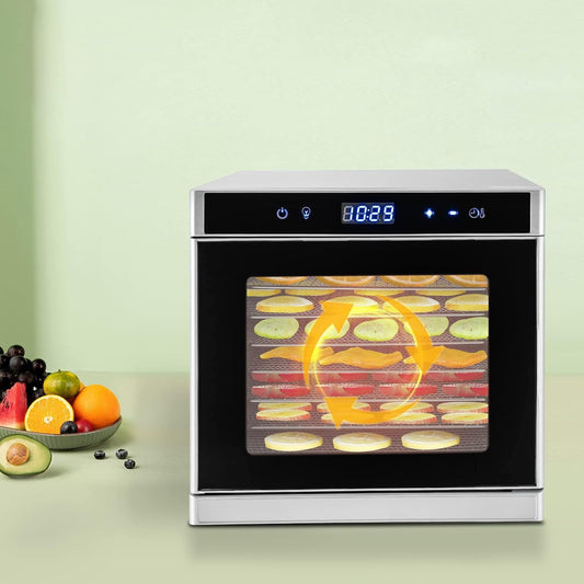 Food Dehydrator 8-Tray Commercial Dehydrators Dryer Machine 700W Dehydrator for Jerky LED Display Dehydrator Magic Mill Food Dehydrator Machine for Jerky Herb Meat Beef Fruit Vegetables