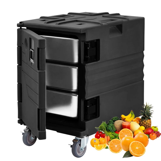 Food Warmers for Catering With An Insulated 82-Quart Capacity Are Ideal. Stackable Design: Food Warmer Boxes With Handles Warmers That Make Food Trays for Parties, Picnics, Restaurant Cant