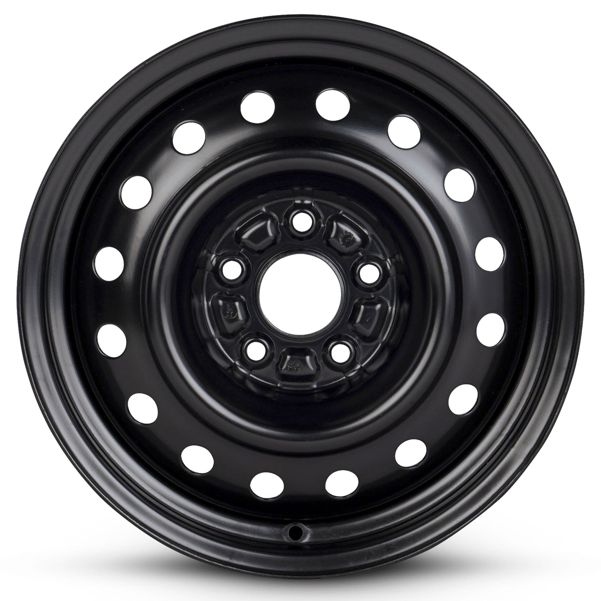 For 1997-2015 Honda Accord 16 Inch Painted Black Rim - OE Direct Replacement - Road Ready Car Wheel