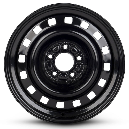 For 1998-2003 Ford Crown Victoria 16 Inch Painted Black Rim - OE Direct Replacement - Road Ready Car Wheel