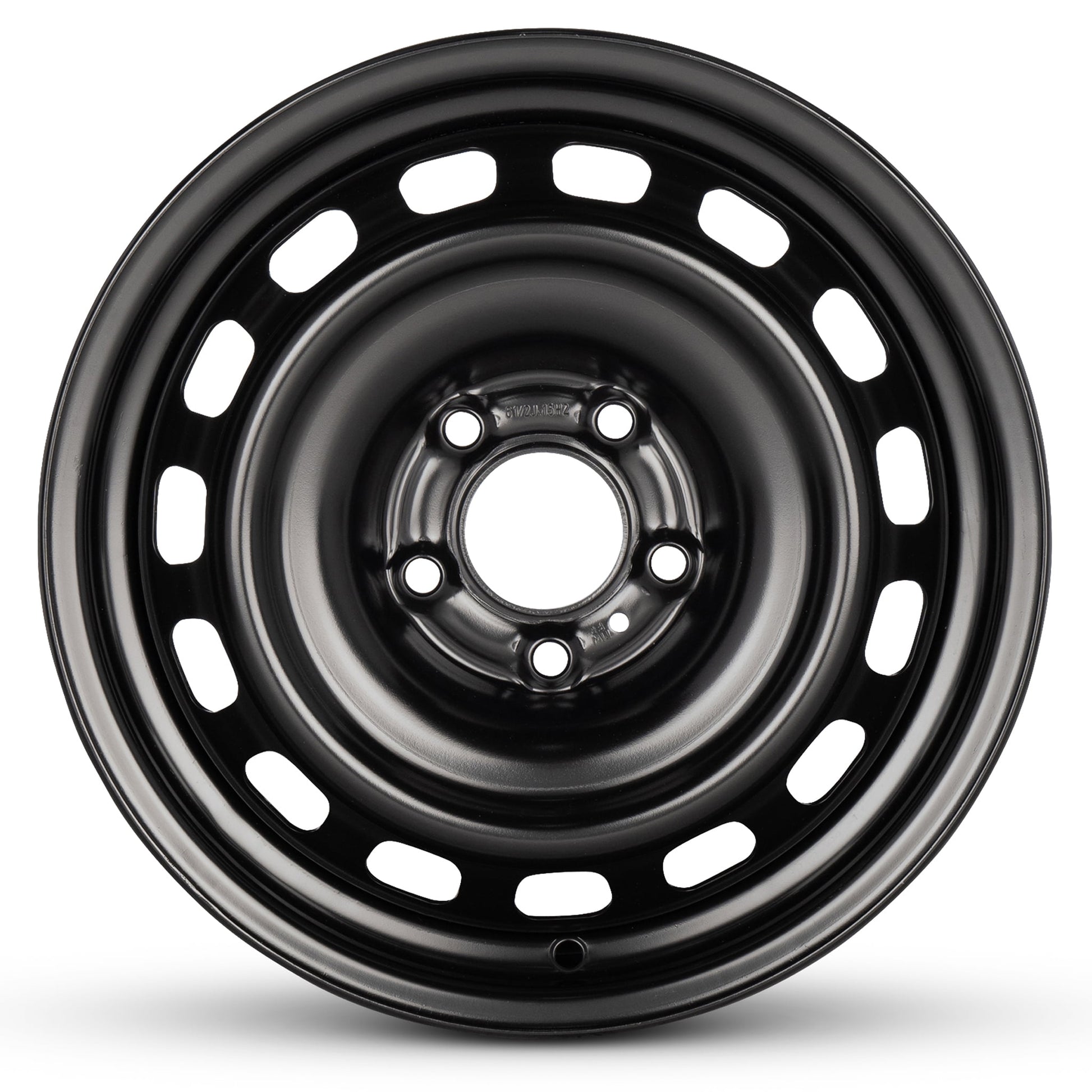 For 1999-2005 Volvo S80 15 Inch Painted Black Rim - OE Direct Replacement - Road Ready Car Wheel