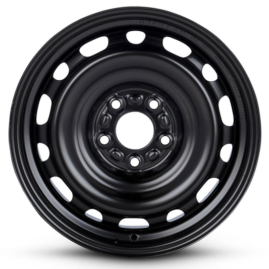 For 2002-2013 Mazda 6 16 Inch Painted Black Rim - OE Direct Replacement - Road Ready Car Wheel