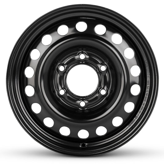 For 2007-2010 Hyundai Entourage 16 Inch Painted Black Rim - OE Direct Replacement - Road Ready Car Wheel