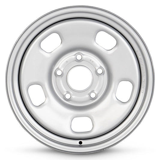 For 2013-2023 Dodge Ram 1500 17 Inch Painted Silver Rim - OE Direct Replacement - Road Ready Car Wheel