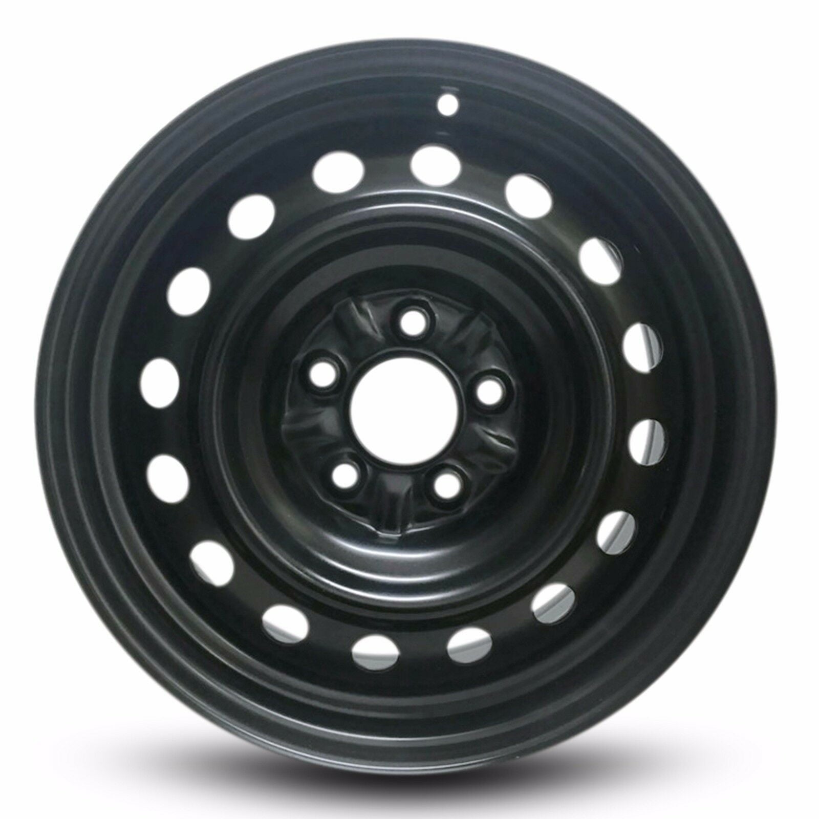 For 2013-2024 Nissan Leaf 16 Inch Painted Black Rim - OE Direct Replacement - Road Ready Car Wheel