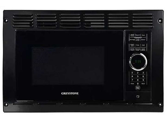 GREYSTONE 0.9 CU FT BUILTIN MICROWAVE BLK