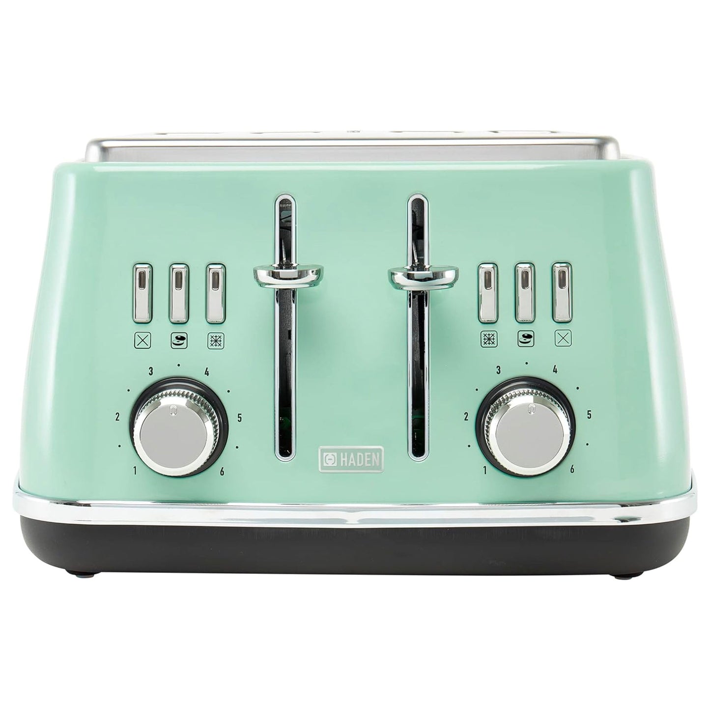 Haden Cotswold 4-Slice Wide Slot Toaster, Sage - 75100