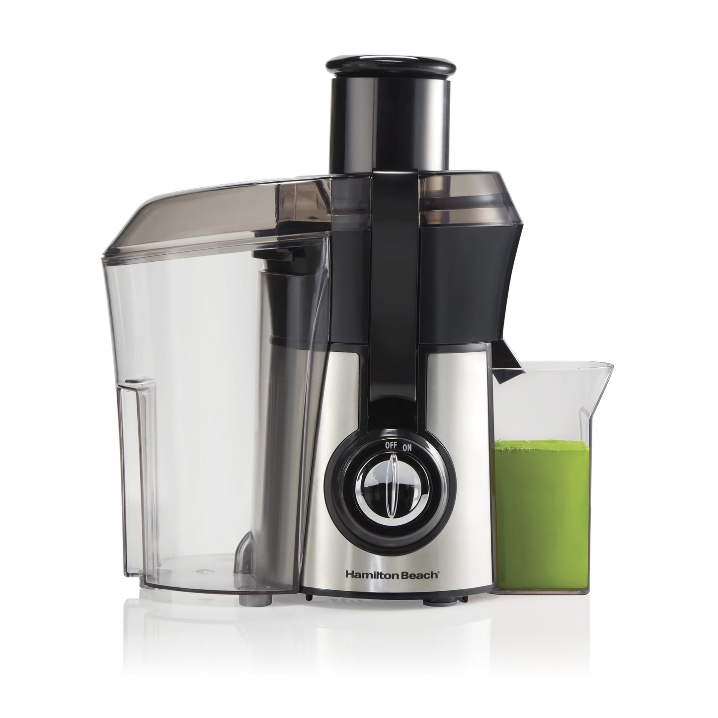Hamilton Beach Big Mouth Pro 800 Watt Juice Extractor, Gray and Die-Cast Metal, Model 67608A