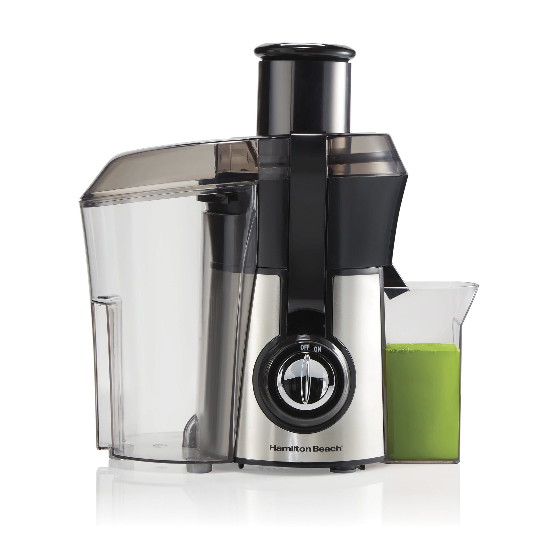 Hamilton Beach Big Mouth Pro 800 Watt Juice Extractor, Gray and Die-Cast Metal, Model 67608A