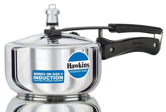 Hawkins B65 Stainless Steel Pressure Cooker - 6 Litres