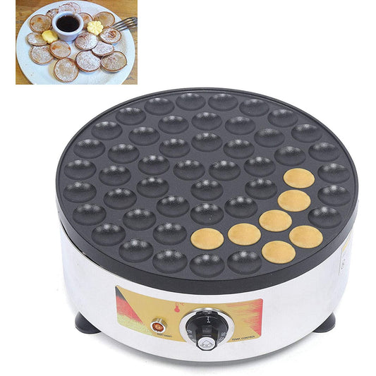 INTSUPERMAI Electric Mini Muffin Maker Pancake Waffle Machine 52