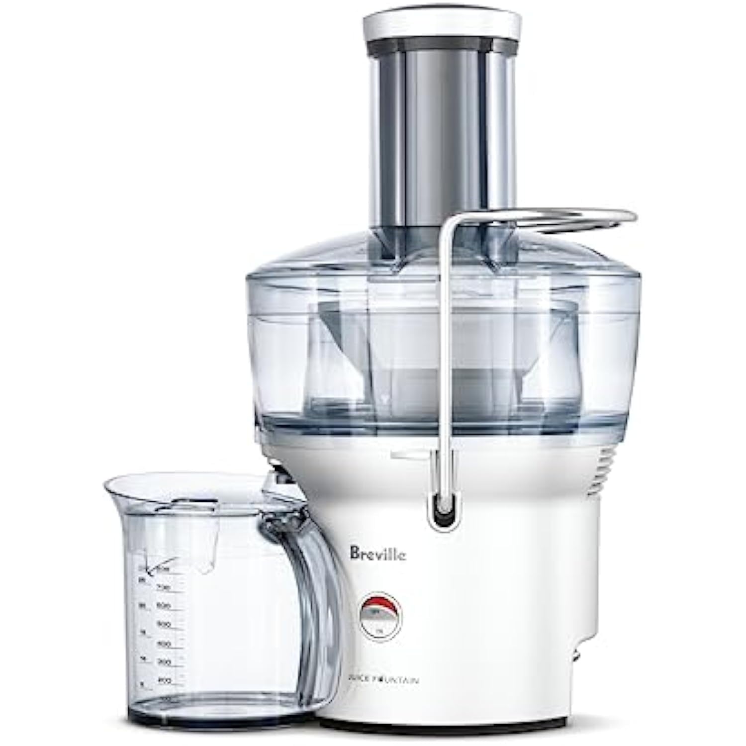 Juice Fountain Compact Centrifugal Machine, 25 oz, Silver