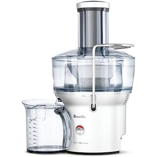 Juice Fountain Compact Centrifugal Machine, 25 oz, Silver