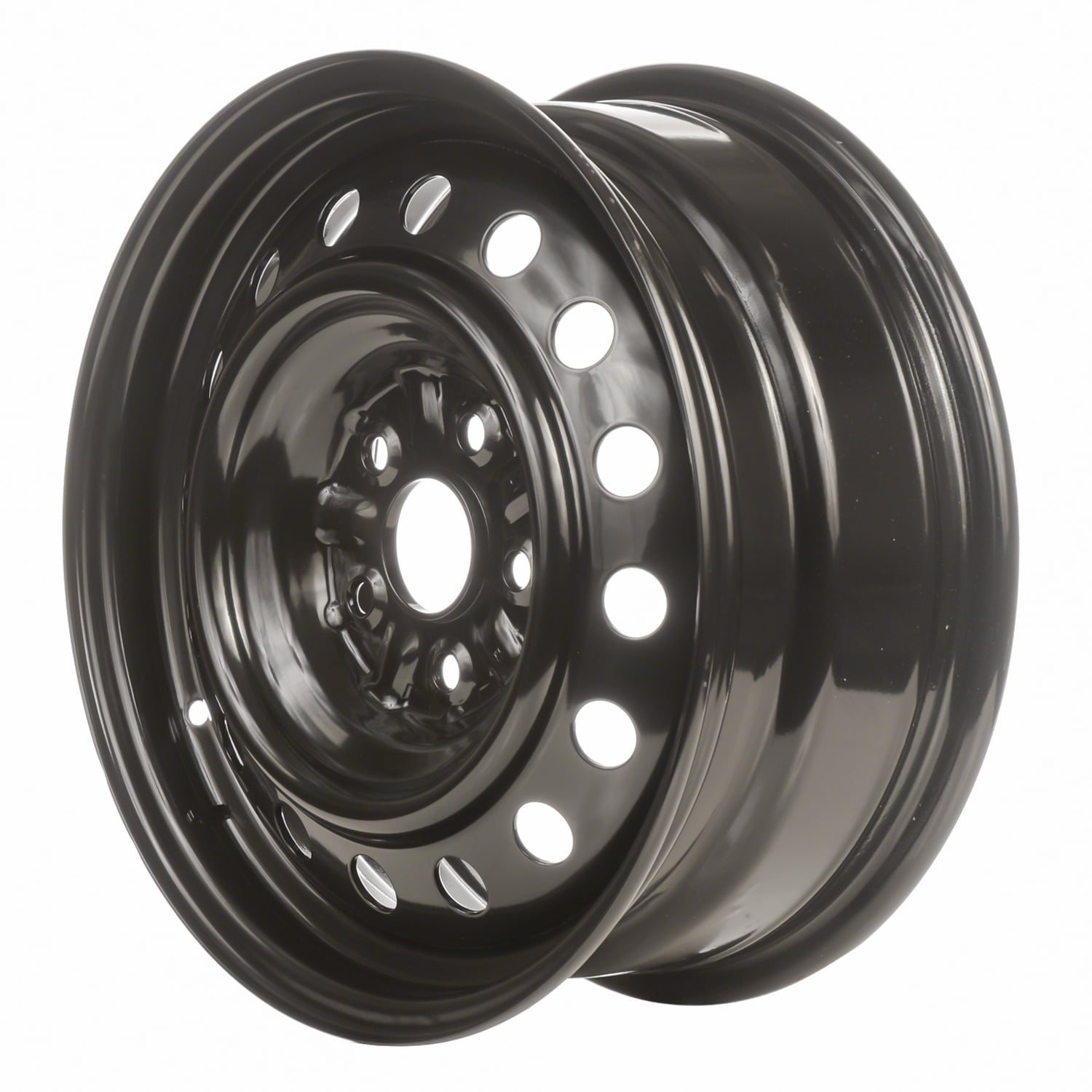 Remanufactured Painted Black Steel Wheel 16 x 6.5 42611AE021 fits 2004-2007 Toyota Solara