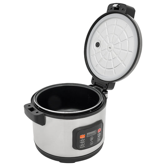 Kitchen Commercial Rice Cooker 60-Cup Non-Stick Pot 13L 24H Keep Warm Restaurant