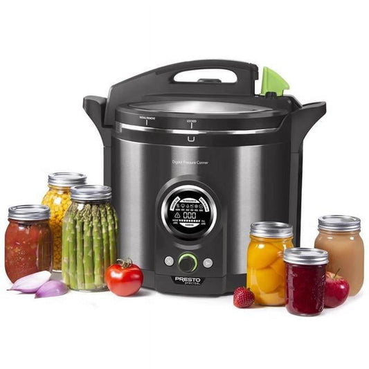 Kitchen Cuisine Precise Digital 12 qt Stainless Steel Pressure Canner