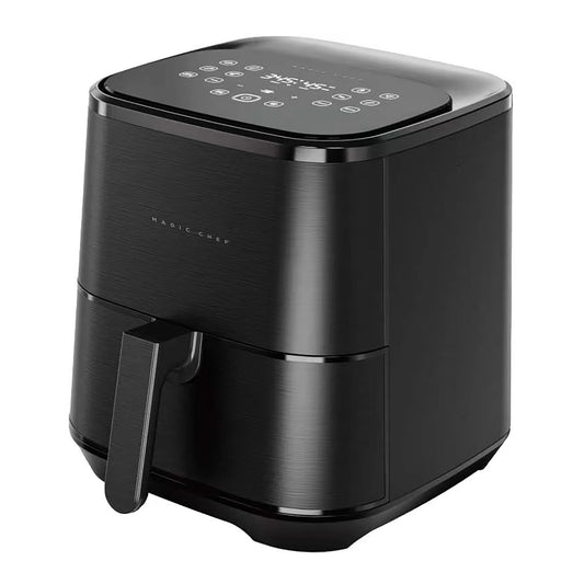 Magic Chef 5.8 qt. Panel Air Fryer, in Black in Black