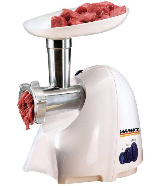 Maverick Mince Master 575-Watt Meat Grinder, White