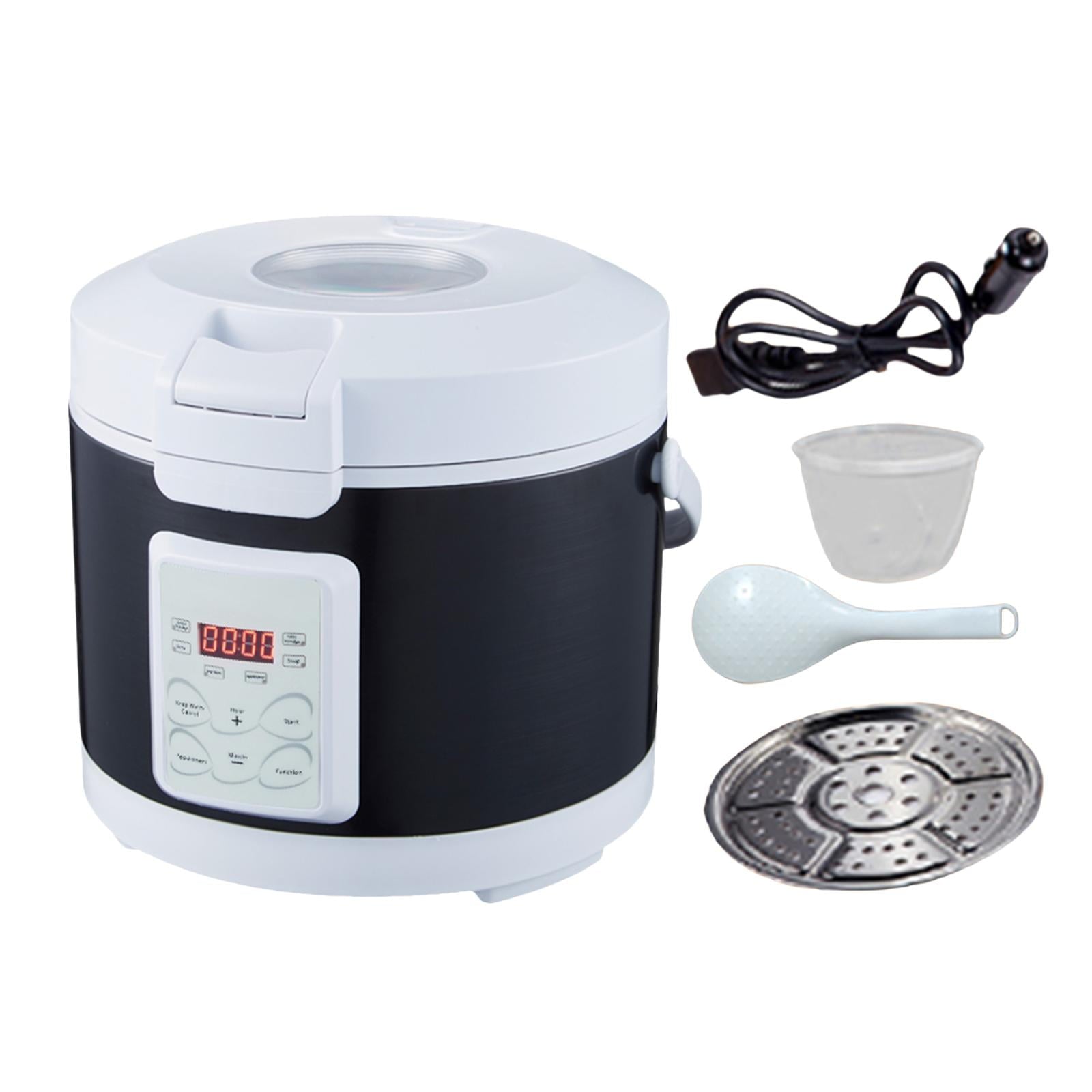 Mornei 12V 24V Portable Car 3L Electric Rice Cooker Food Steamer Leakproof Multipurpose B