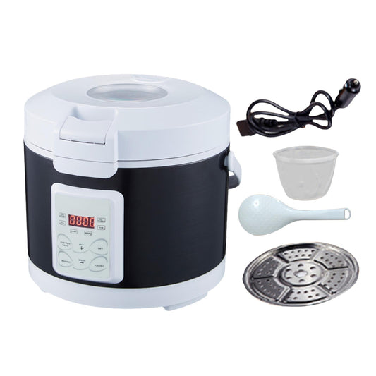 Mornei 12V 24V Portable Car 3L Electric Rice Cooker Food Steamer Leakproof Multipurpose B