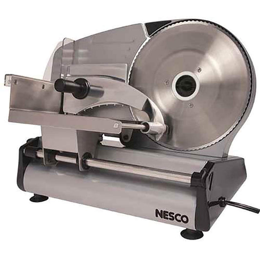 NESCO Stainless Steel Food Slicer Adjustable Thickness, 8.7",Silver