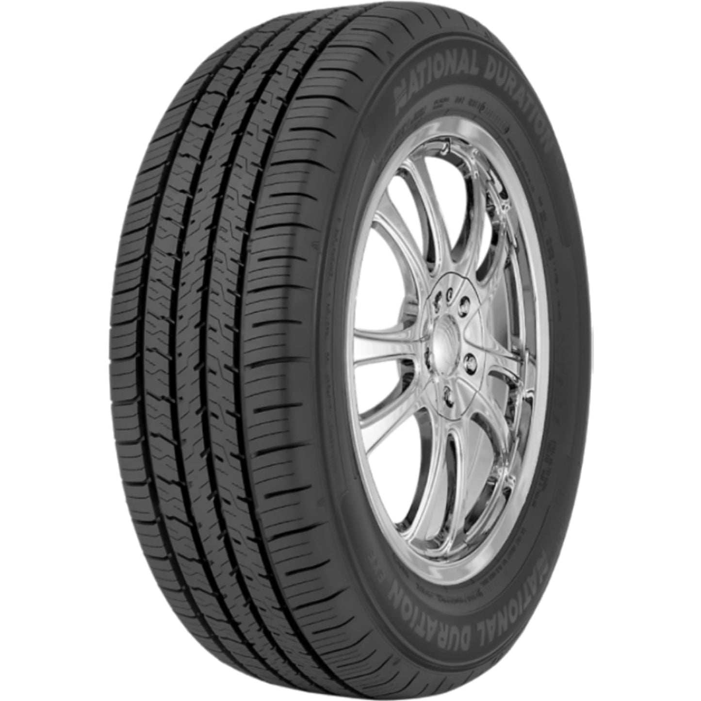 National Duration EXE 205/55R16 91H Tire Fits: 2012-13 Honda Civic EX-L, 2014-15 Honda Civic EX