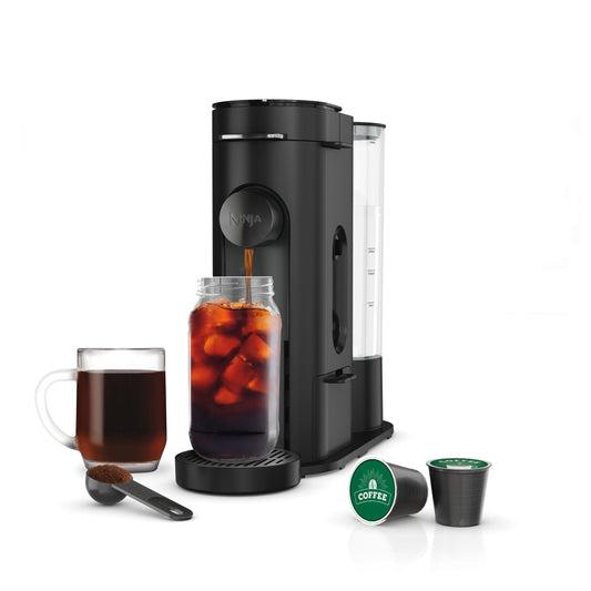Ninja Single-Serve Pods & Grounds Hot and Iced Coffee Brewer with Rapid Cold Brew