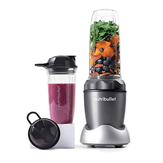Open Box NutriBullet ZNB30100Z Pro 1000 Personal Blender, 32-Ounce, Light Gray
