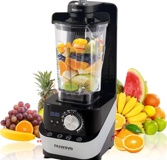 Nuwave 64oz Professional Moxie Vacuum Blender - Professional Grade, Self-Cleaning, BPA-Free