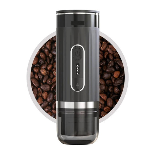 Portable Coffee Maker Wireless Heating Coffee Machine Compatible With Capsule & Ground Coffee 3 In 1 For Home Office RV ,Protable