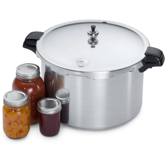 Presto 16 Quart Pressure Canner, Multi-Use Pressure Cooker and Water Bath Canner, Large Canning Pot for Jam, Salsa, and Canning Meat