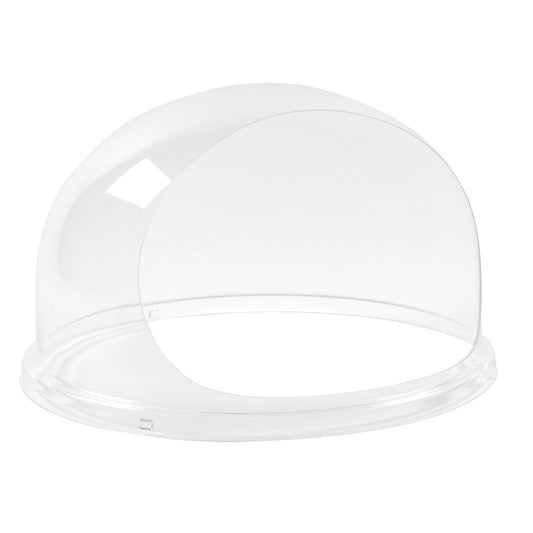 ROVSUN Acrylic Cotton Candy Machine Cover 21 Inch, Dome Bubble Shield for Commercial Candy Floss Maker Machine Clear