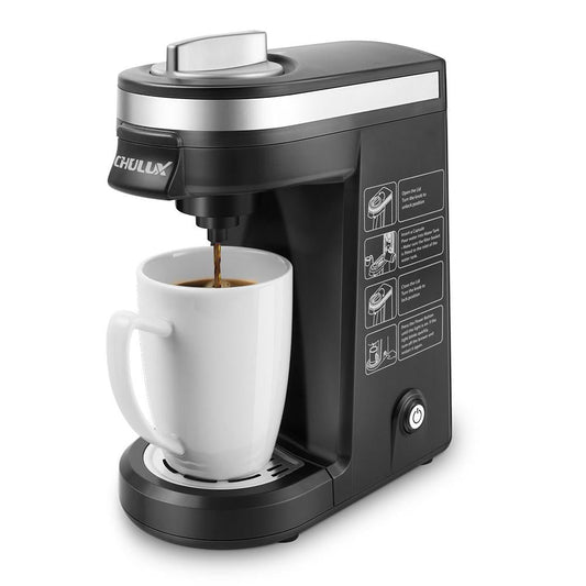 RYPFOEWBN American coffee capsule coffee machine, dual-use for home and office, compatible with a variety of brand capsules, portable design, gifts for relatives and friends