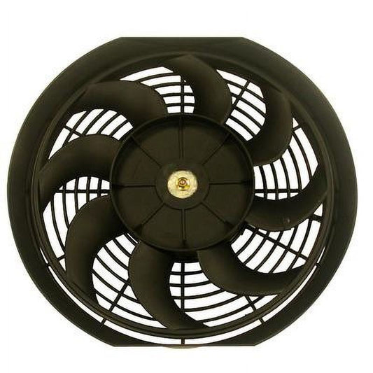 Racing Power Co-Packaged R1012, 12In Universal Cooling Fan W/Curved Blades