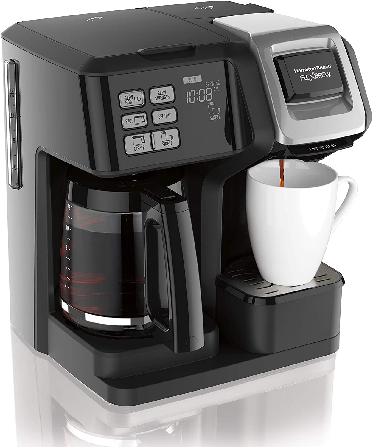 Restored Hamilton Beach Flexbrew 2way Coffee Maker (Refurbished)