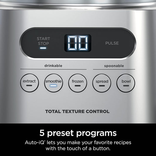 SS151 TWISTi Blender DUO, High-Speed 1600 WP Smoothie Maker & Nutrient Extractor* 5 Functions Smoothie, Spreads & More, smartTORQUE, 34-oz. Pitcher & (2) To-Go Cups, Gray