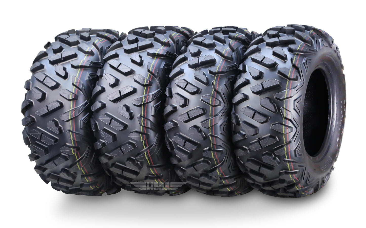Set 2 WANDA ATV Front Tires Set 23x7-10 for 97-01 Polaris Xplorer 4x4