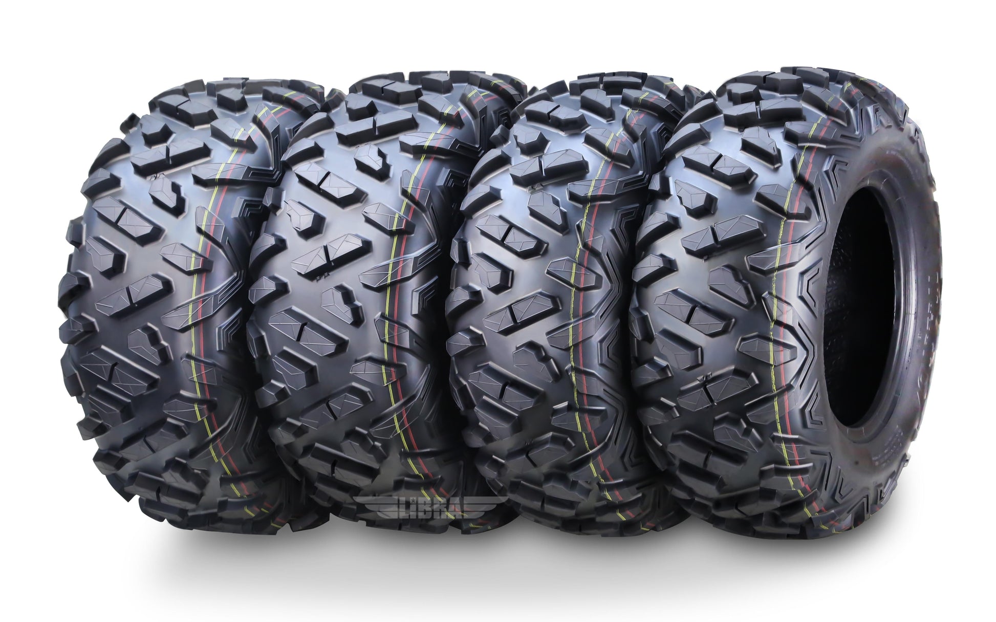 Set 2 WANDA ATV Front Tires Set 23x7-10 for 97-01 Polaris Xplorer 4x4