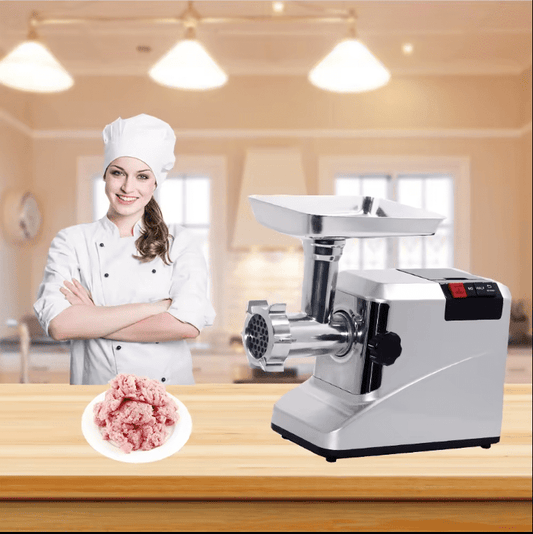 Stainless Steel Electric Meat Grinder 1000W with UL Approval, High Capacity Meat Tray Blade Sausage Stuffer Maker Meat Claws, Food Meat Grinder for Home Kitchen Use & Easy to Clean