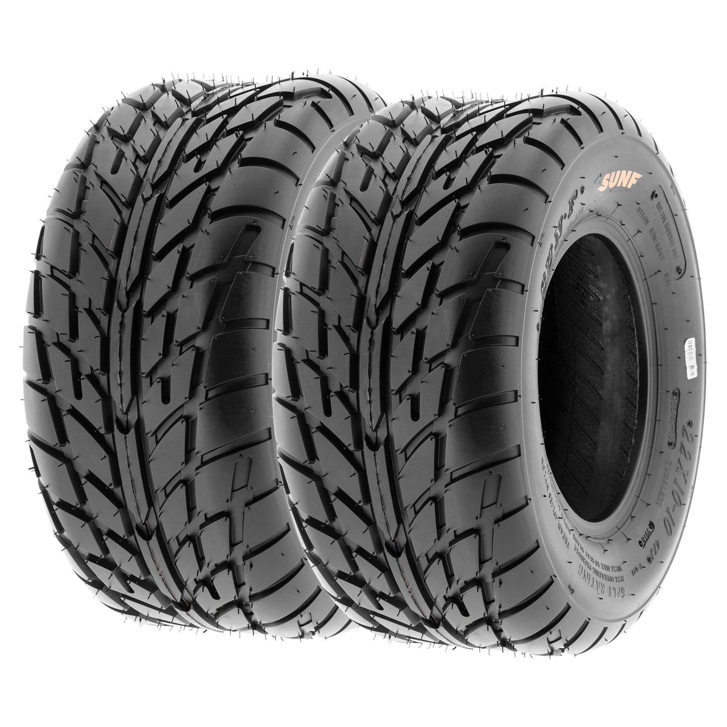SunF All Terrain ATV UTV Quad Sport Mini Bike Tires 18x9.5-8 18x9.5x8 6 PR A021 (Pair of 2)