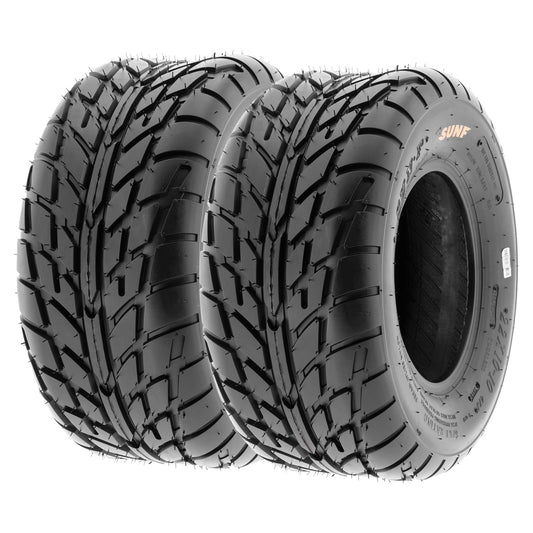 SunF All Terrain ATV UTV Quad Sport Mini Bike Tires 18x9.5-8 18x9.5x8 6 PR A021 (Pair of 2)