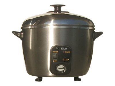 Sunpentown Mr. Rice SC-889 - Rice cooker/steamer - 775 W - stainless steel