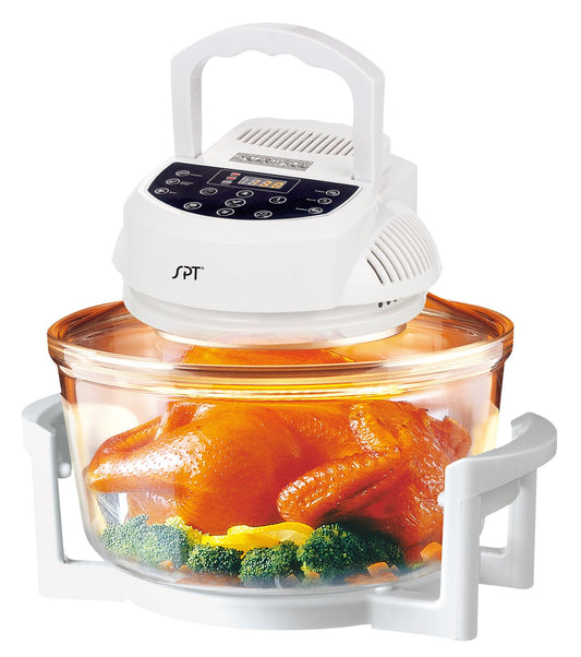 Sunpentown SO-2005 Digital Convection Oven with Extender Ring & 6 Pre-Programmed Settings